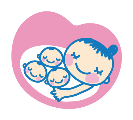 Official Maternity Mark — triplets